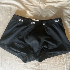 Guy Lab “Nice Guy” black trunks - small